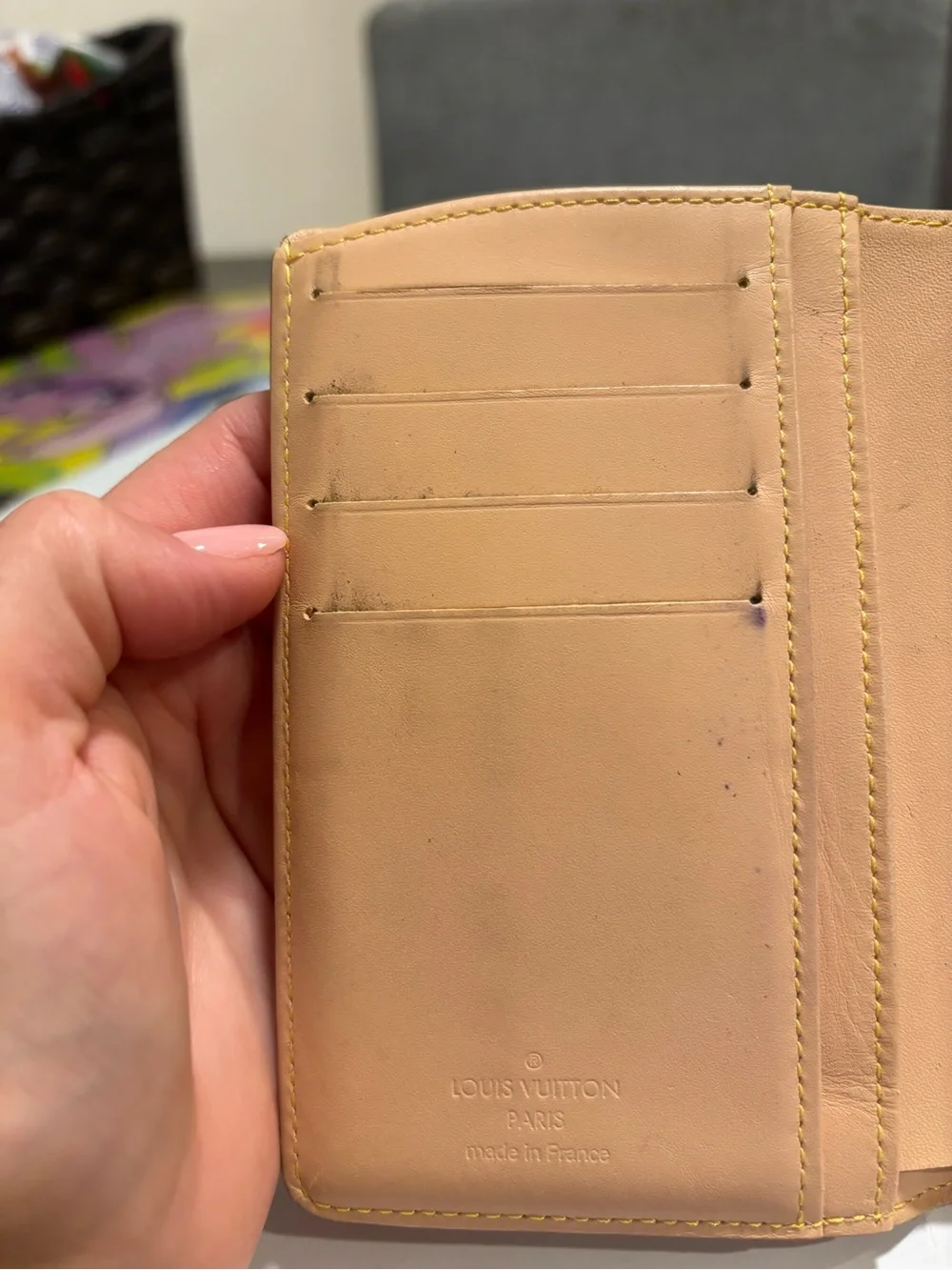 Louis Vuitton x Takashi Murakami Multicolore Viennois Wallet M92987 TH0016